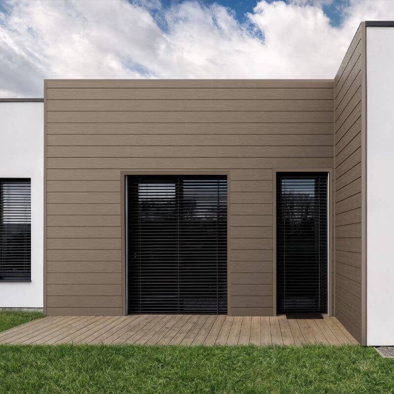 Wood Plastic Composite Decoration Effect - Wall Surface