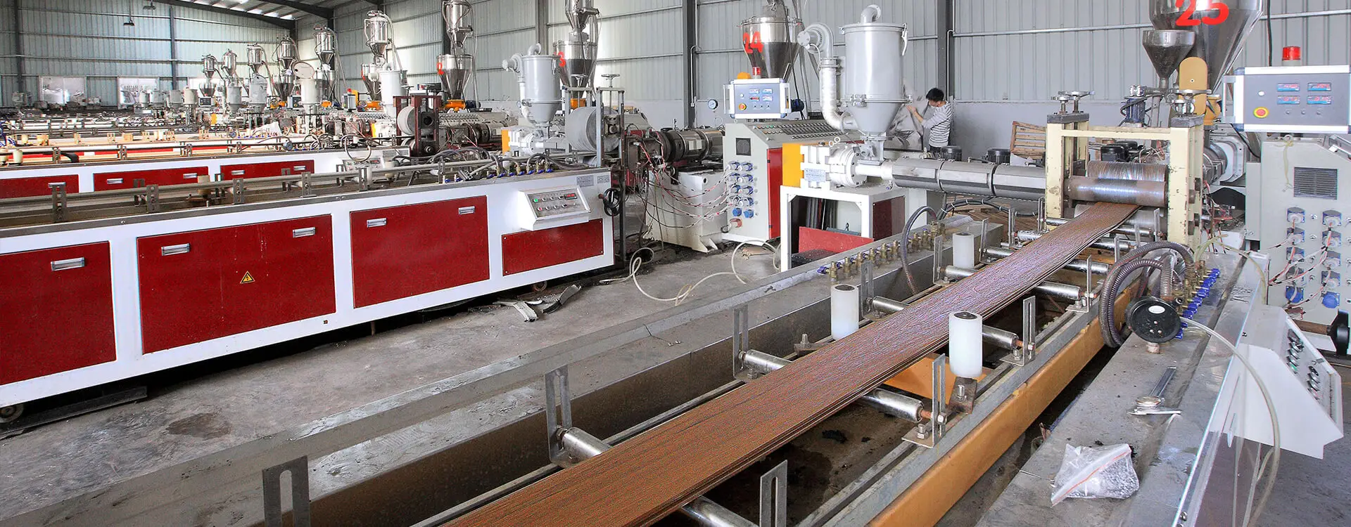 Wood Plastic Composite Manufacturing Site