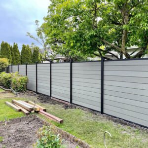 Alu-WPC Hybrid Fence System 1