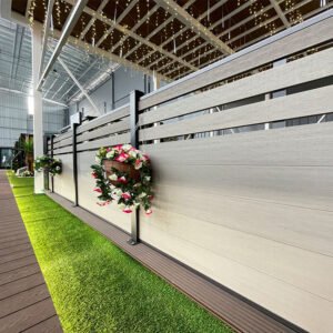Alu-WPC Hybrid Fence System 3