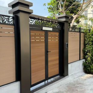 Alu-WPC Hybrid Fence System 8