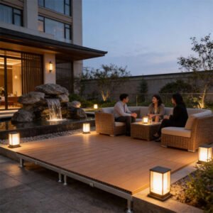 Prefabricated WPC Decking System 2